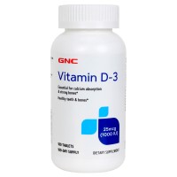 Vitamin D3 1000 IU 1000 IU / 180 Softgels